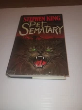 Stephen King Pet Sematary TRUE 1st Edition (Y38) $15.95 DOUBLEDAY