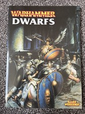 DWARFS WARHAMMER FANTASY BATTLE ARMY SUPPLEMENT 6th EDITION GAMES WORKSHOP MINT