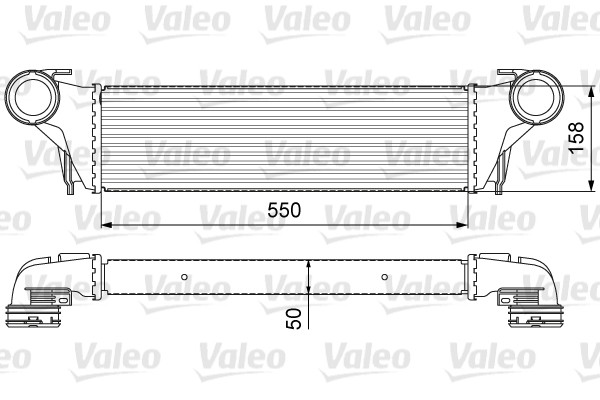 VALEO-OE 818618-OE Charge Air Cooler for BMW