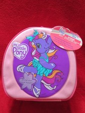 VINTAGE MY LITTLE PONY ACTIVITY TOTE  STORAGE CASE BALLERINA PONY GRAPHIC NWT