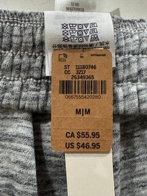 Victoria's Secret PINK Joggers High Waist Campus  Pants Gray M