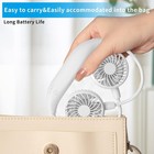 Upgraded Neck Fan with 5000mAh Rechargeable Battery, 26H Longest Runtime - 6 ...