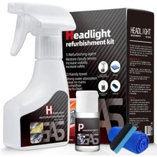 Headlight refurbishing Agent, New Automotive Headlight Restoration Kit,Oxidized