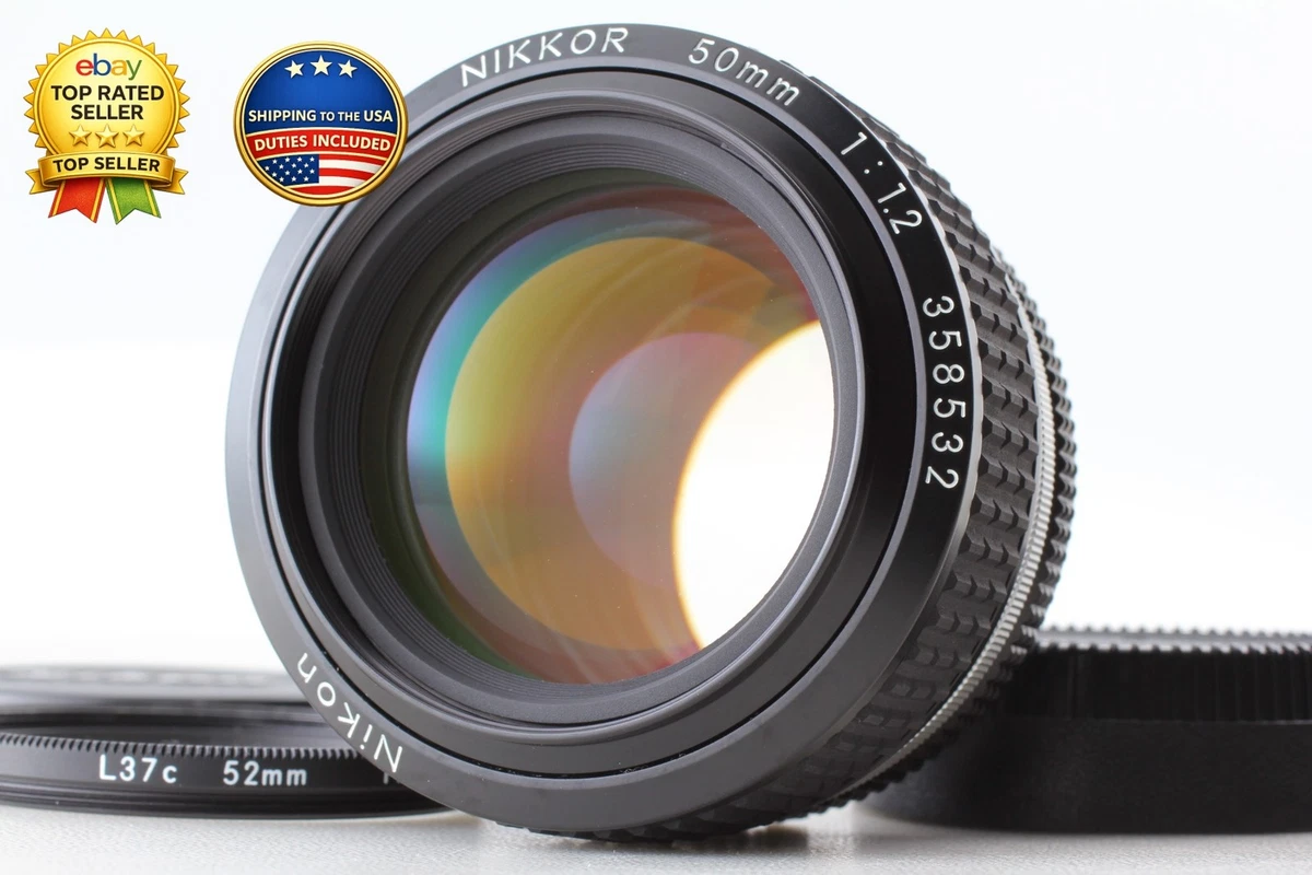 Nikon NIKKOR f/1.2 Camera Lenses 50mm Focal for sale | eBay