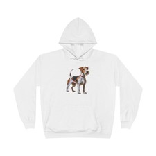 Wire Fox Terrier Unisex Fleece Inside Pullover Hoodie Sweatshirt