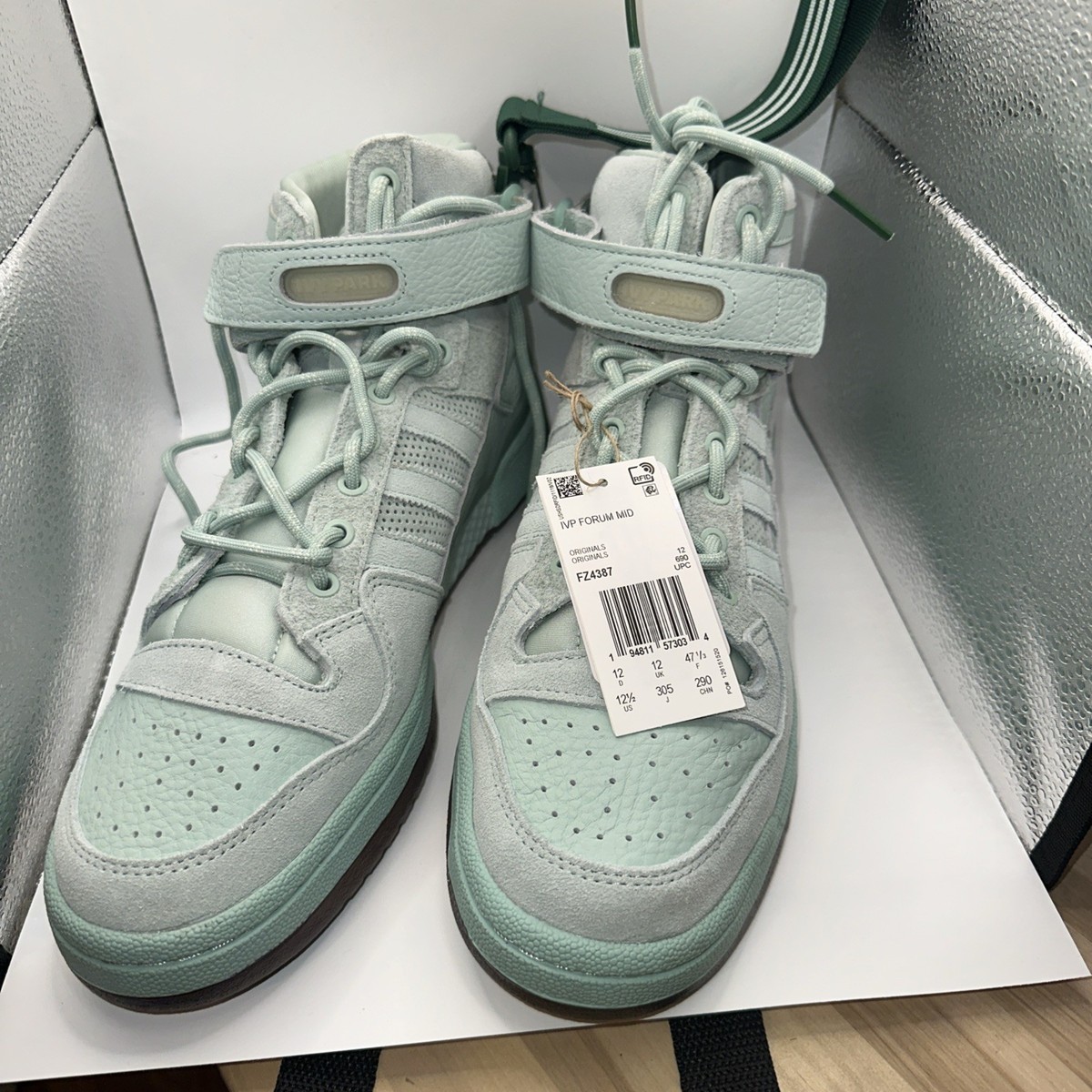 Adidas Ivy Park Forum Mid Green Tint New With Tags