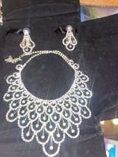Wedding Necklace And Earrings Set