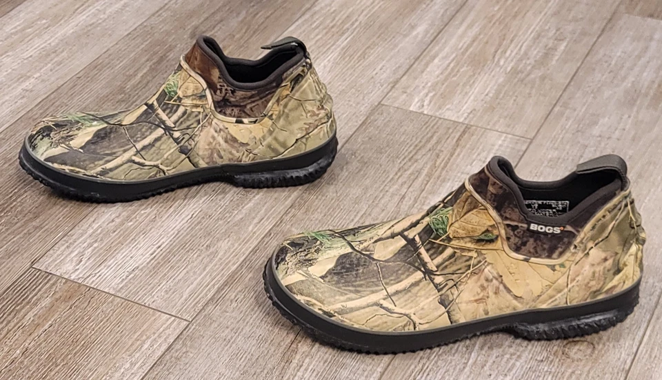 BOGS Field Trekker Hunt Fish Rubber Shoes Mens US 12 Realtree AP Camo Waterproof - Image 2 of 4