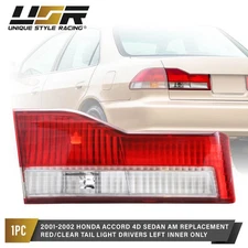 OE Replacement Tail Light - 34156-S84-A00 - Left Inner / For 01-02 Honda Accord