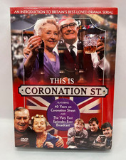 This Is Coronation St. 40 Years On Coronation Street (DVD, 2000) NEW/SEALED This Is Coronation St. 40 Years On Coronation Street (DVD, 2000) NEW/SEALED