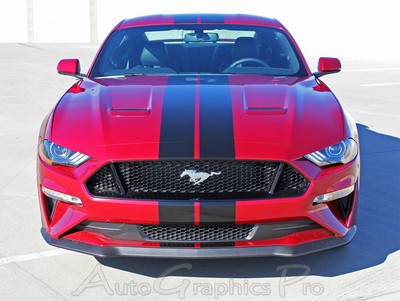 2019 Ford Mustang Racing Stripes Decals Vinyl Graphics STAGE RALLY Kit 3M 