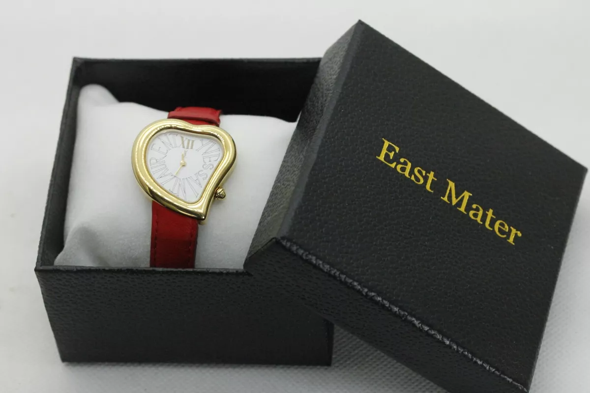 Red hotsell belt watch