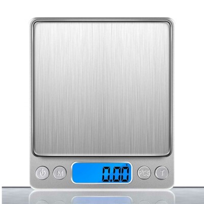Digital Scale 2000g x 0.1g Jewelry Gold Silver Coin Gram Pocket Size Herb Grain