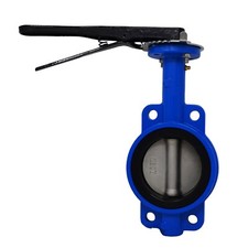 3" Wafer Style Butterfly Valve - Ductile Iron Body x SS Disc x EPDM Seat