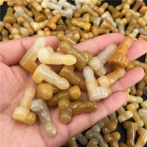 Wholesale Natural mix mini Penis Carved quartz Crystal Massager Wand Healing - Picture 252 of 296