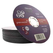 Parweld 125mm x 1mm (5") Thin stainless steel metal slitting discs (PACK OF 100)
