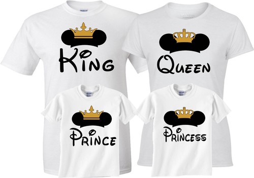 King and Queen Prince Princes Mickey 