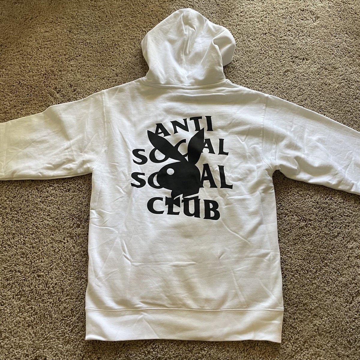 ANTI SOCIAL SOCIAL CLUB Playboy Hoodie プレイボーイ フーディ Anti Social Social Club x Playboy Read It Hoodie Black Men's