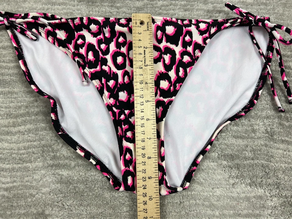 Ocean Pacific Bikini Bottom Juniors 15-17 Multicolor Animal Print Swimsuit - Image 3 of 4