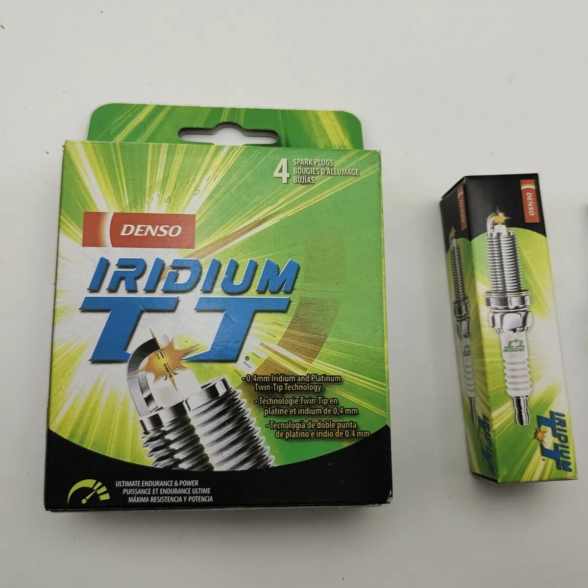 4Pcs Denso Iridium Spark Plugs OEM IXEH22TT/4712 for LR0 50998 LR0 41664 LR0