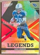 Chris Johnson 2022 Prestige Living Legends Xtra Points Red #LL-25 /449 Parallel