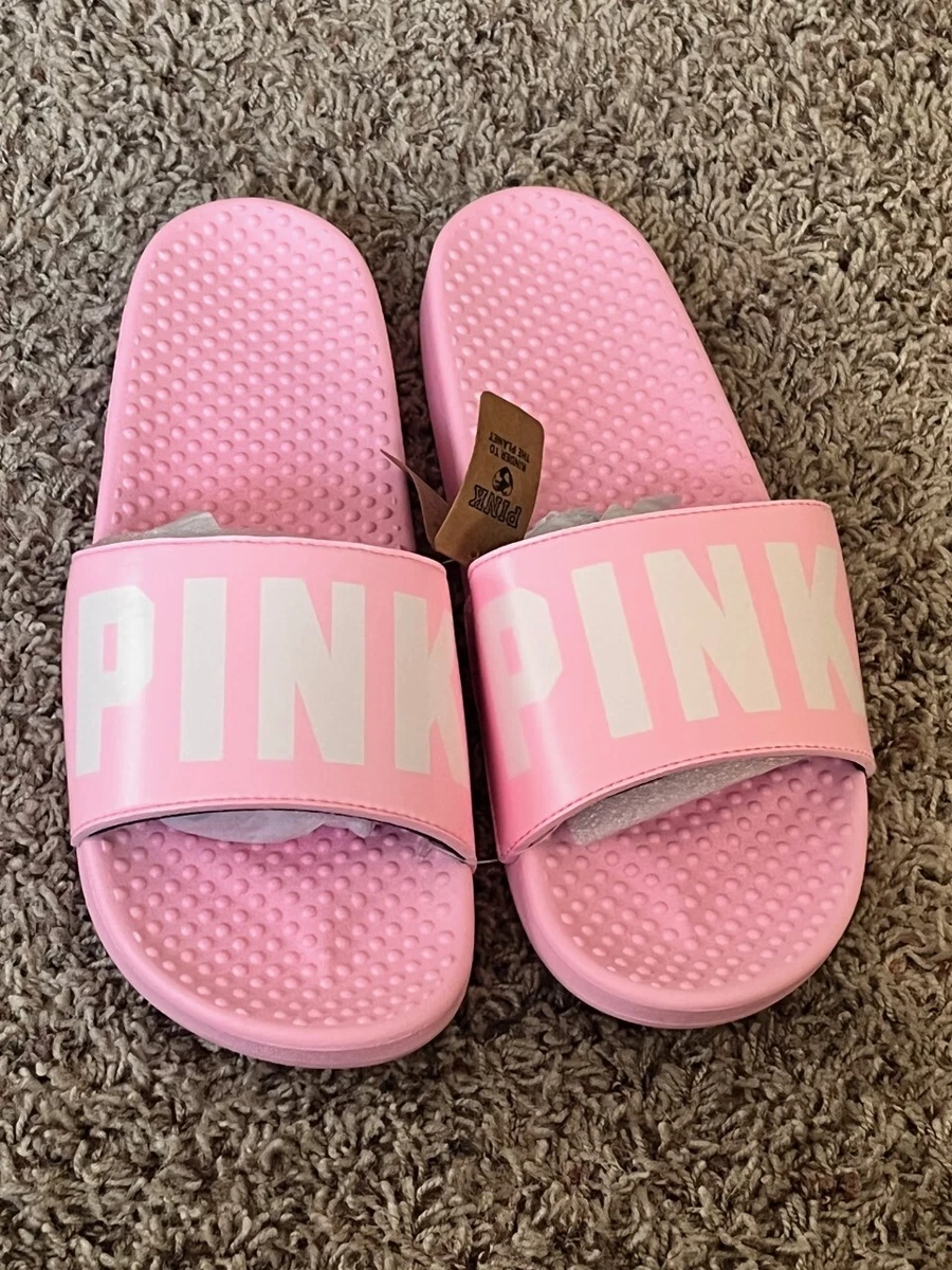 Sandals pink store victoria secret