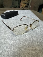 Geoffrey Beene Eyeglass Frame ONLY GB1139 DA/YG Tortoise Gold 55 21-143