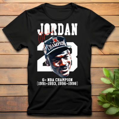 Michael Jordan Graphic T-Shirt (ALL SIZES AVAIL. & BLACK OR WHITE COLORS)