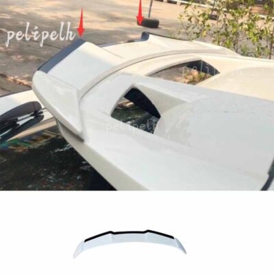 Roof Trunk Spoiler Wing Flap Fit For Toyota CHR CH-R 2018-2022 White Black 1PCS