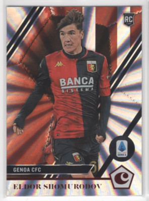 2020-21 Panini Chronicles Serie A Red Lasers #14 Eldor Shomurodov - NM-MT
