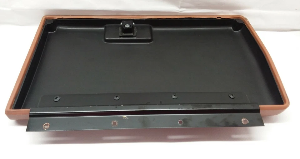 88-94 CHEVY GMC SILVERADO SIERRA SUBURBAN CENTER CONSOLE ARMREST TOP LID BROWN - Image 3 of 4