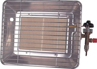 ROWI Gasheizstrahler Gasheizer 3,0-4,6 kW Aufsatz-Heizstrahler für Gasflaschen 5+11kg