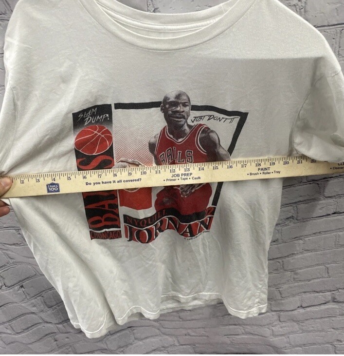 RARE Anti Michael Jordan Shirt XL 1997 Obvious Plant Jornan