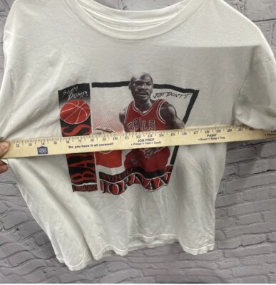 RARE Anti Michael Jordan Shirt XL 1997 Obvious Plant Jornan