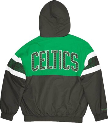 Veste Satinée Boston Celtics Mitchell & Ness - Taille XL, Style Bomber, Neuf Sans étiquette