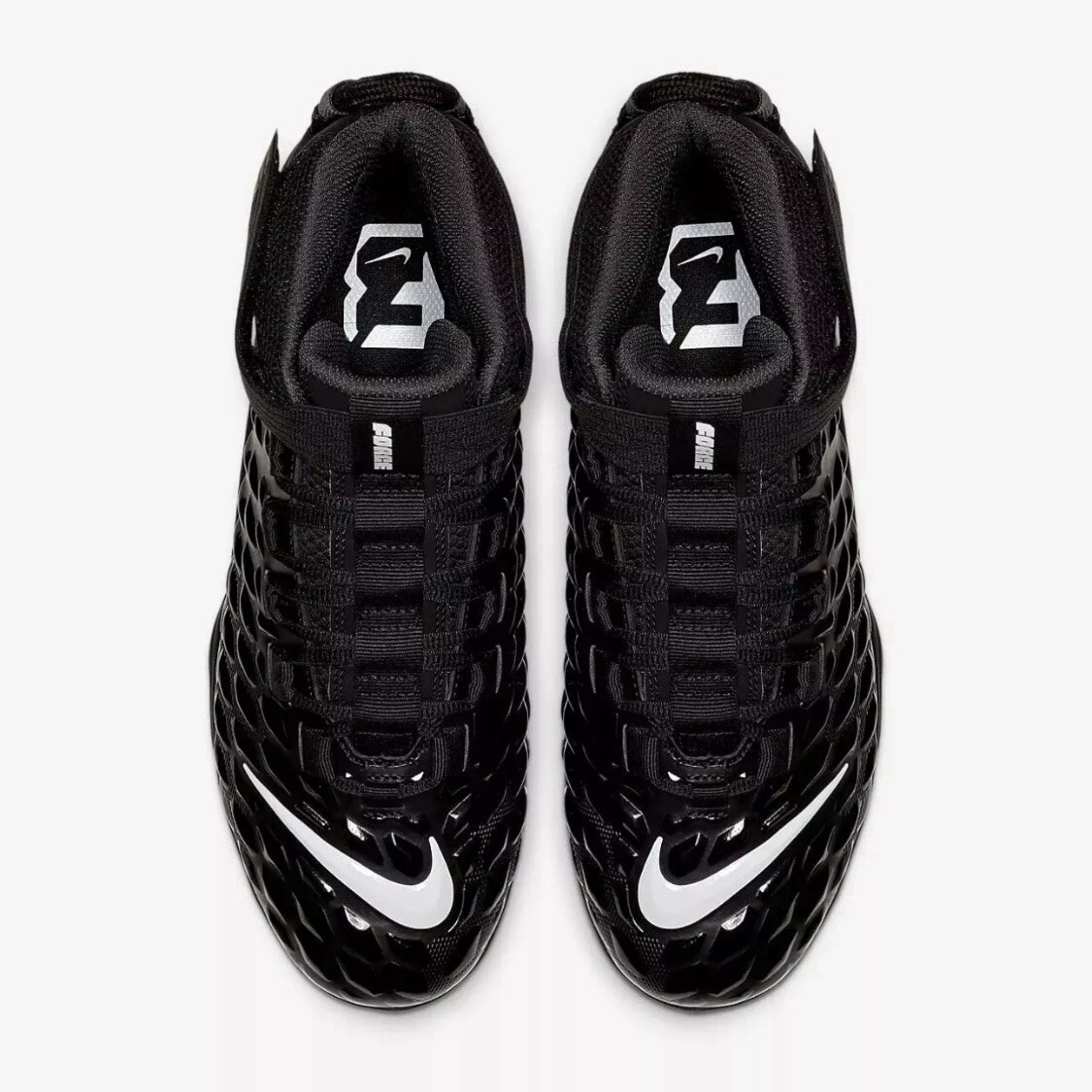 Nike Force Savage Pro 2 Football Cleats Black Lineman AH4000-002 Men\'s 11.5 Size 11.5 Mens Nike Force Savage Pro 2 Football Cleats Black  main image 3