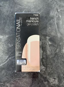 SensatioNail French Manicure Gel Nail Polish New French Manicure