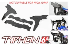 CARBON FIBER ADJUSTABLE WING SET DELUXE VER ARA480018 FOR ARRMA 1/8 TYPHON 6S