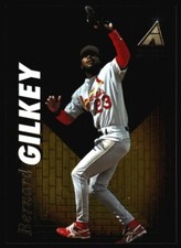 1995 Zenith Bernard Gilkey #7 St. Louis Cardinals