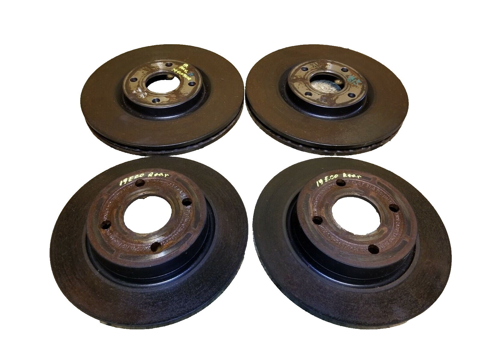 1822 Ford Ecosport Brake Rotor Disc Front & Rear (4pcs) OEM 532 Miles