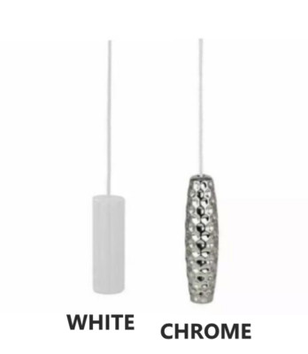 Dunelm Bathroom Light Pull Cord Glossy Finish for Bathroom White Chrome ...