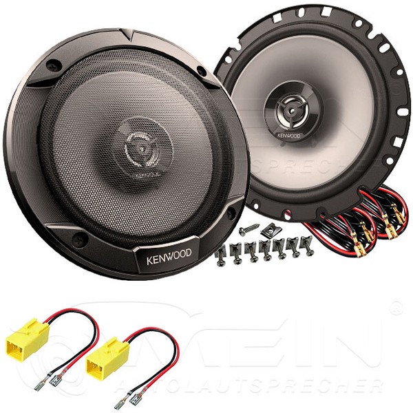 Kenwood Lautsprecher FüR Alfa Romeo 146 1995-2001 Front Heck 2-Wege 300W #AC3A-image