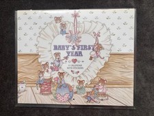 Bless This Child Keepsake Baby Memory Calendar With Stickers By Cara Marks