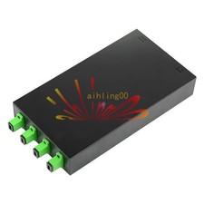 Fiber optic terminal box 4 core Desktop type SC /APC with adapter pigtail 4 Port