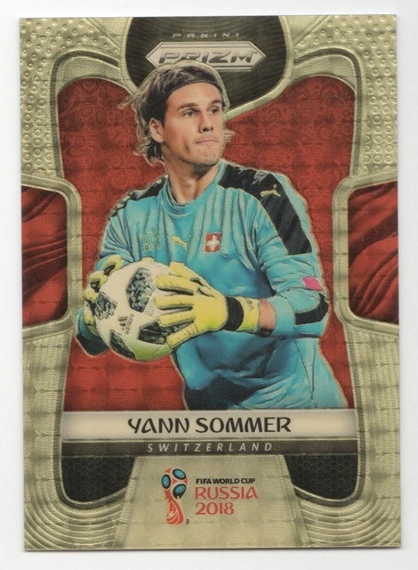 Yann Sommer 2018 Panini Prizm World Cup Power Gold 5/5