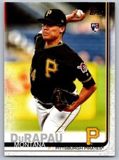 2019 Topps Update US228 Montana DuRapau    RC Pittsburgh Pirates Baseball Card