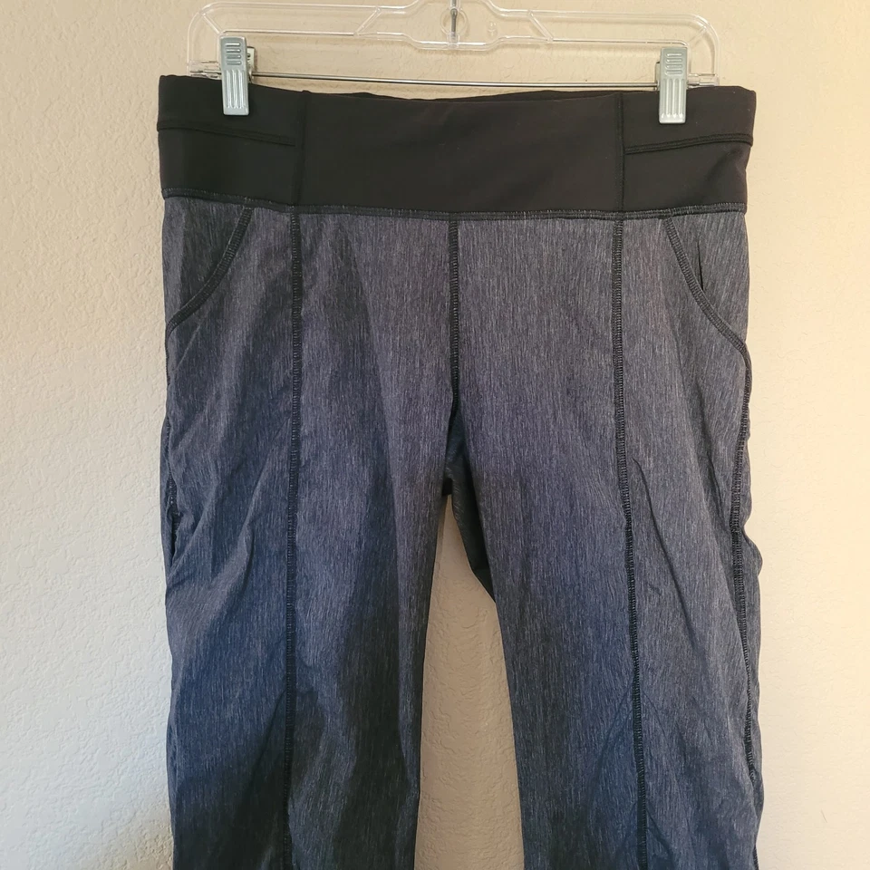 Pantalones rectos acanalados convertibles Lucy gris medio para mujer Get Going Dance Studio Foto 2 de 4