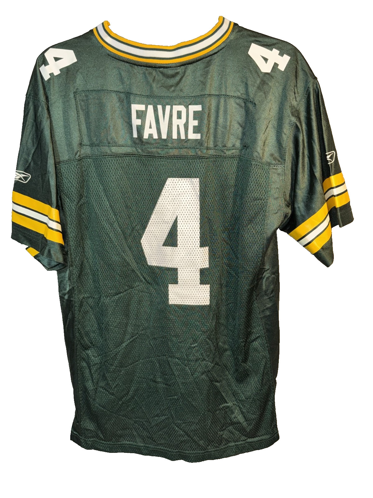 Brett Favre Green Bay Packers NFL Team Apparel Reebok Jersey Youth Size XL 18-20 thumbnail 9