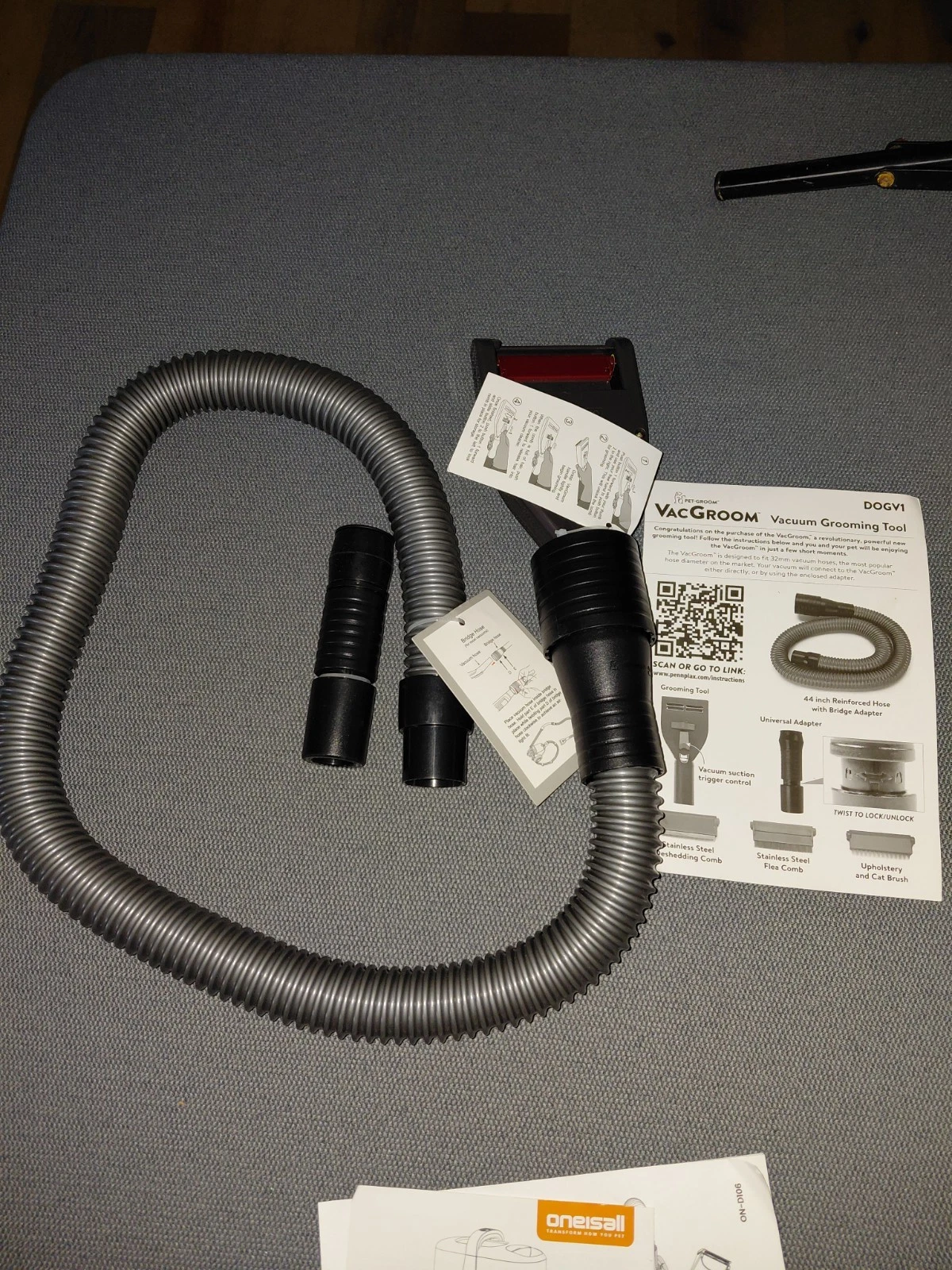 Oneisall Pet Grooming Vacuum Tool New With Tags