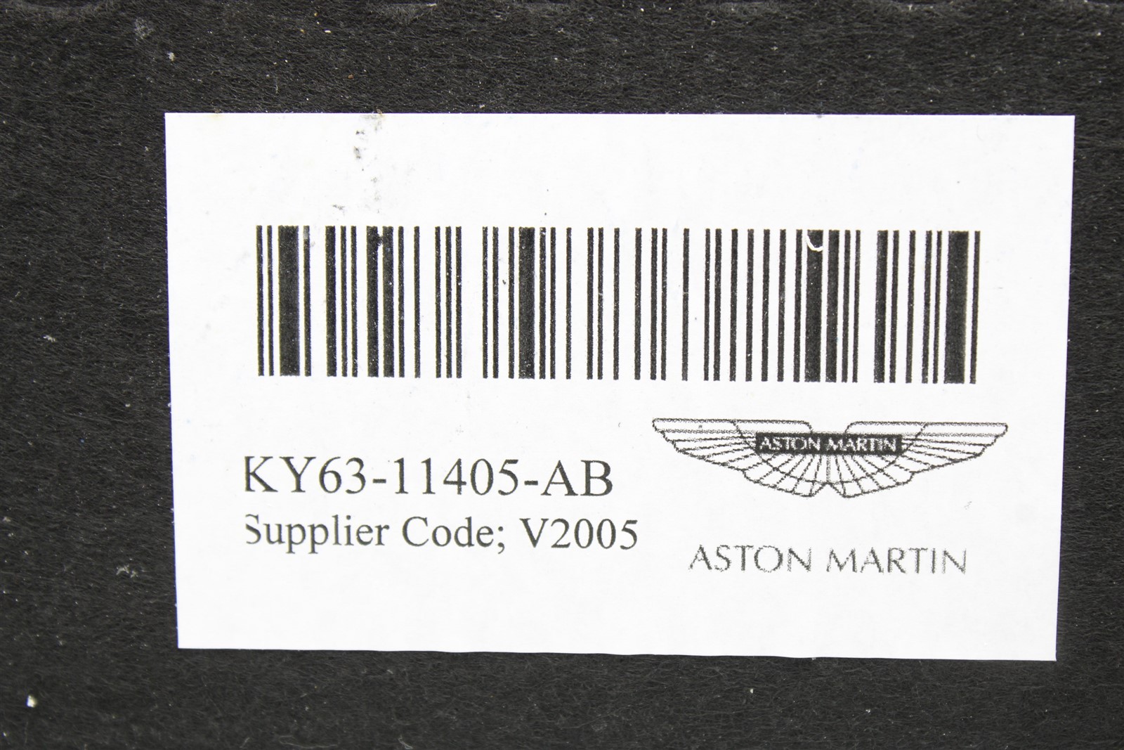 2020 Aston Martin Vantage Trunk Liner Cover Panel KY63-11405-AB 18-21